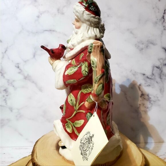 NIB Porcelain Santa Teapot - Picture 2 of 7